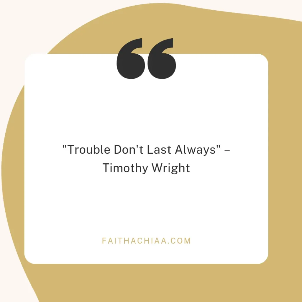 mom guilt quote trouble don't last always