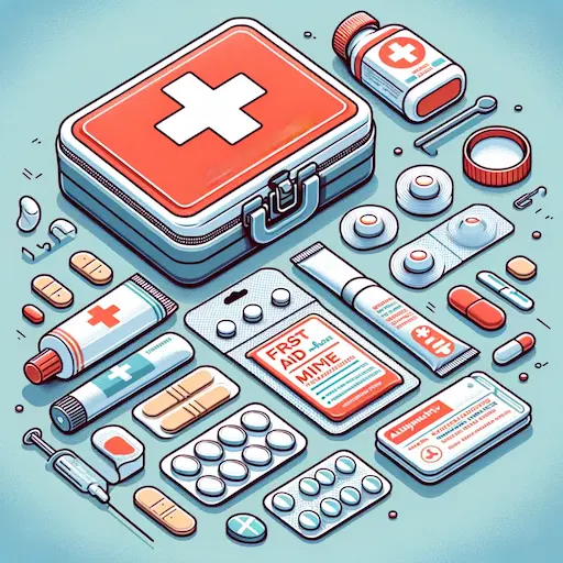 compact travel first aid kit