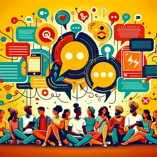 graphic that visually represents the power of connection and community. The image should feature a diverse group of people coming together . deep absent fathers quotes