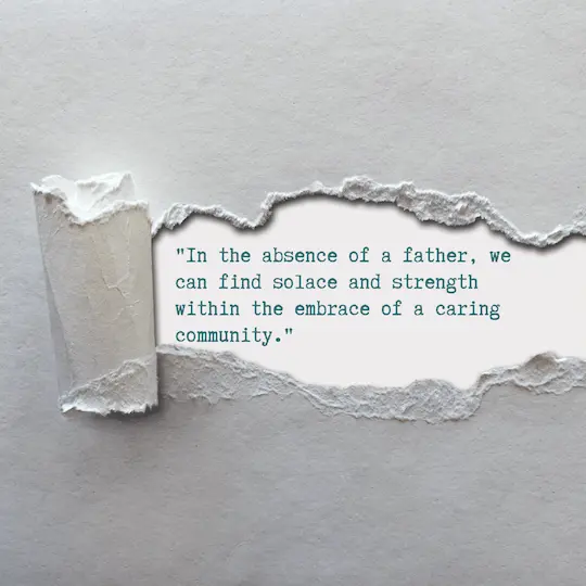 Solace and strength deep absent father quotes
