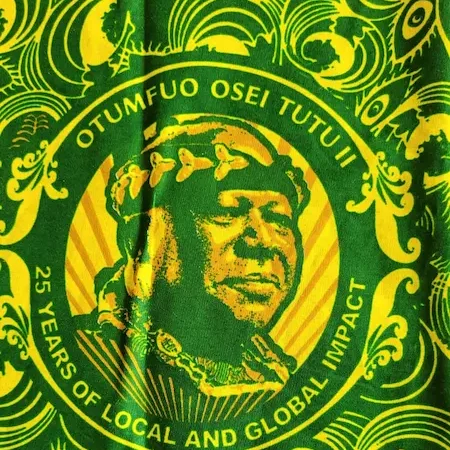 Commemorative cloth for otumfuo 25th anniversary edited