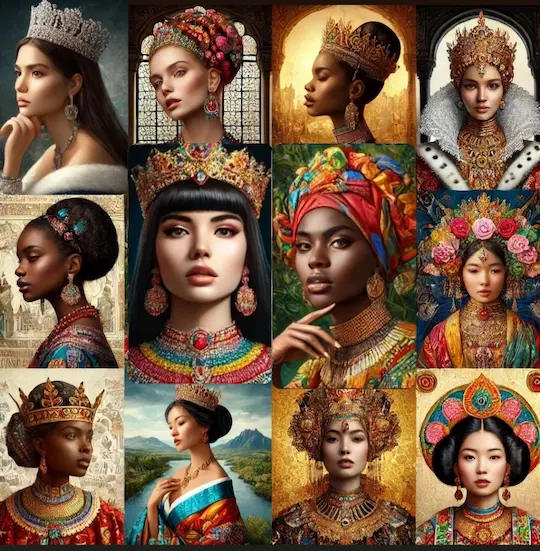 Queen in different languages 4
