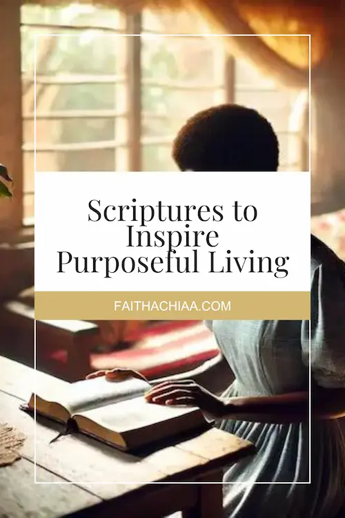 bible verses about being intentional 11