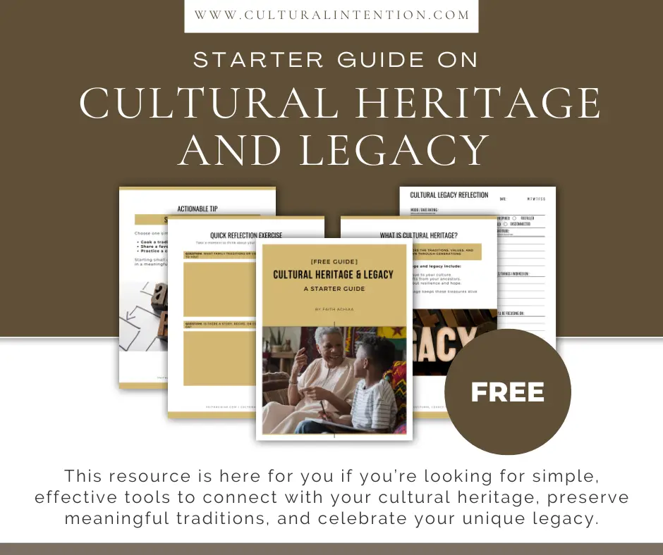 Freebie Cultural Heritage Legacy Starter Guide MockUp