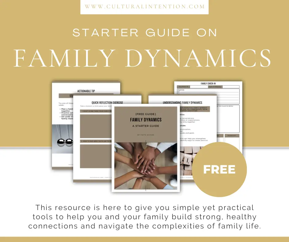 Freebie Family Dynamics Growth Starter Guide MockUp