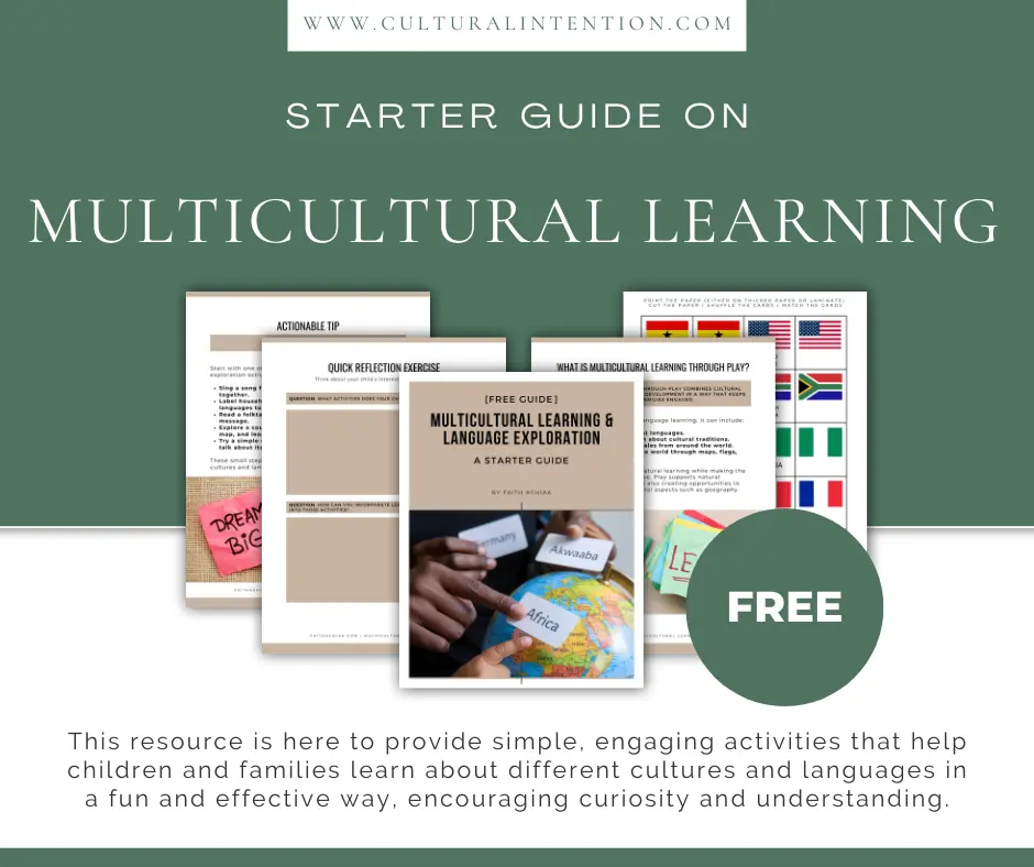 Freebie Multicultural Learning Starter Guide MockUp