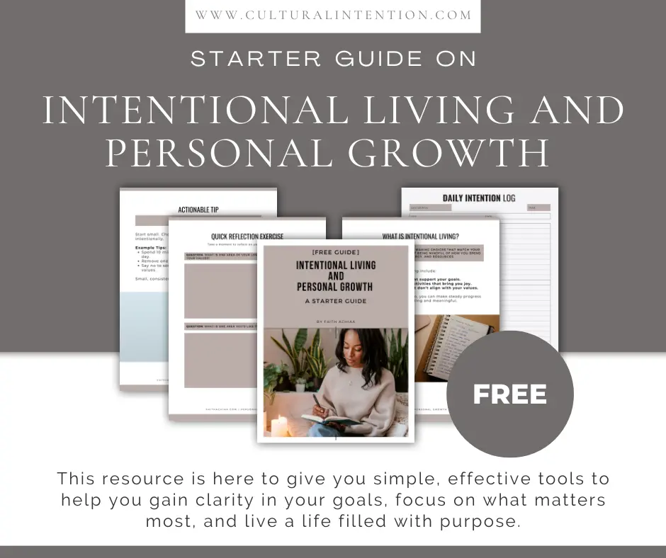 Freebie Intentional Personal Growth Starter Guide MockUp